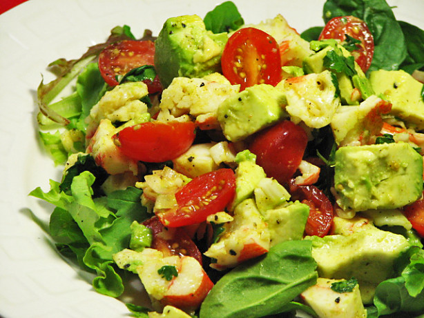 Imitation Crab Surimi) And Avocado Salad Recipe - Food.com